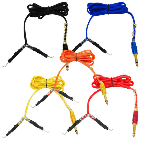 Tattoo Machine 6-ft Silicone Rubber Clip Cord